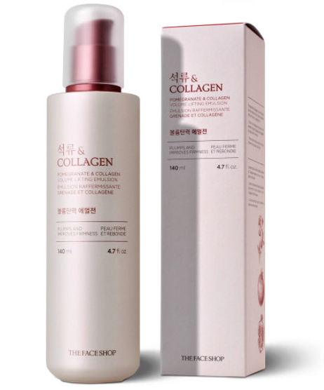 The Face Shop Pomegranate & Collagen Volume Lifting Emulsion - 140ml