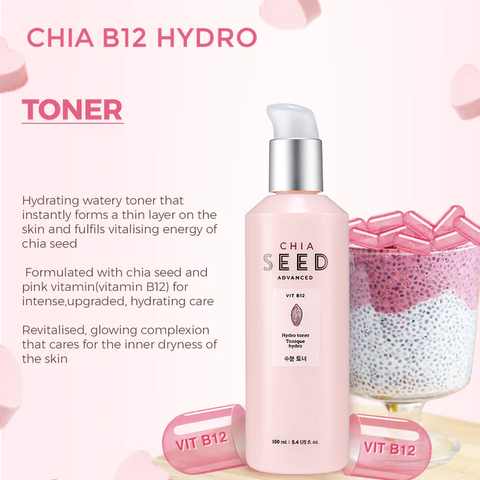 The Face Shop Chia Seed Hydro Toner - 160ml