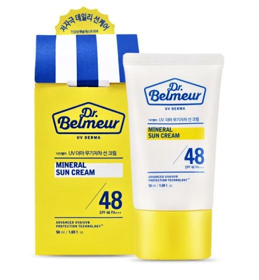 Dr. Belmeur Uv Derma Mineral Sun Cream - 50 ml