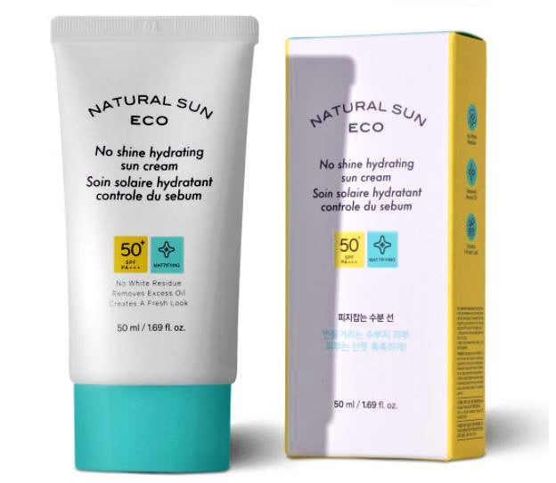 Natural Sun Eco No Shine Hydrating Sun Cream ( MATTIFYING) SPF 50- 30 ml